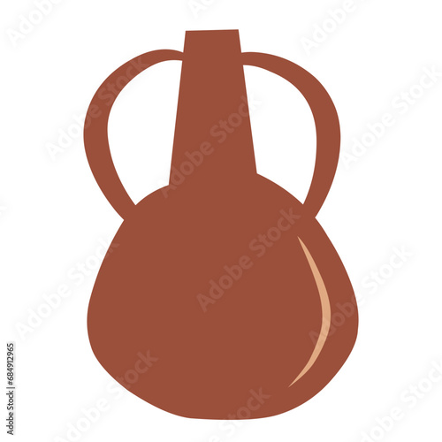 Hand Drawn Pottery Element