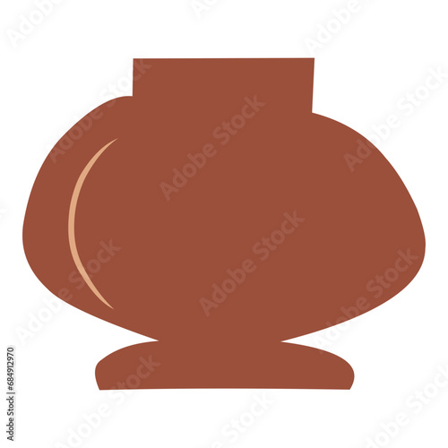 Hand Drawn Pottery Element