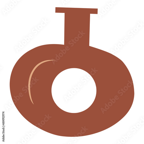 Hand Drawn Pottery Element