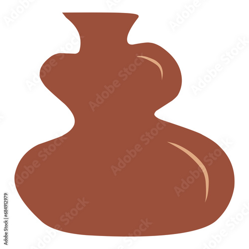 Hand Drawn Pottery Element