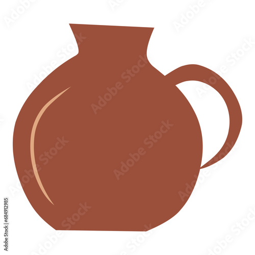 Hand Drawn Pottery Element