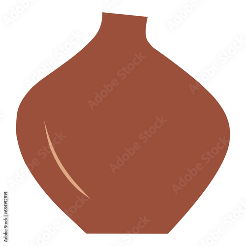 Hand Drawn Pottery Element