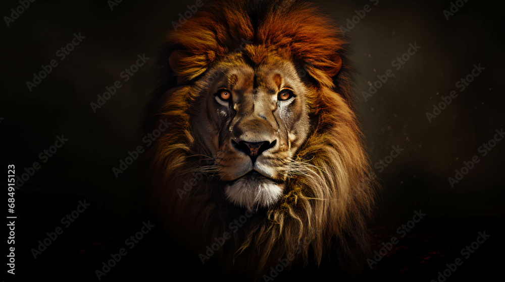 Lion Concept Illustration