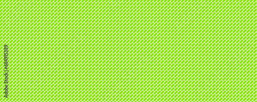 green diagonal wall brick seamless pattern and background