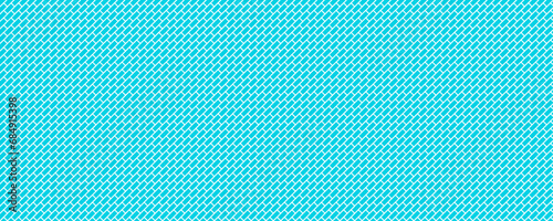 blue diagonal wall brick seamless pattern and background