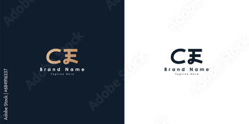 CE Logo design in Chinese letters photo