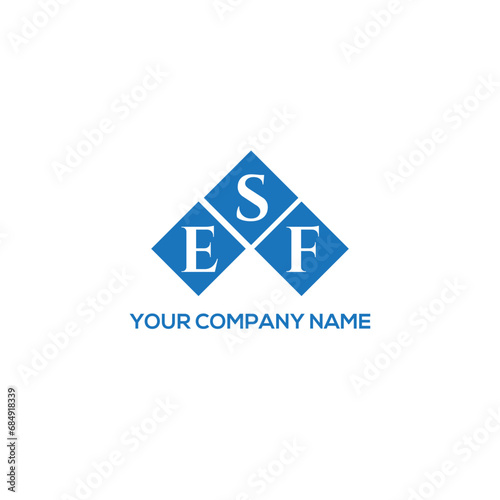 SEF letter logo design on white background. SEF creative initials letter logo concept. SEF letter design. 