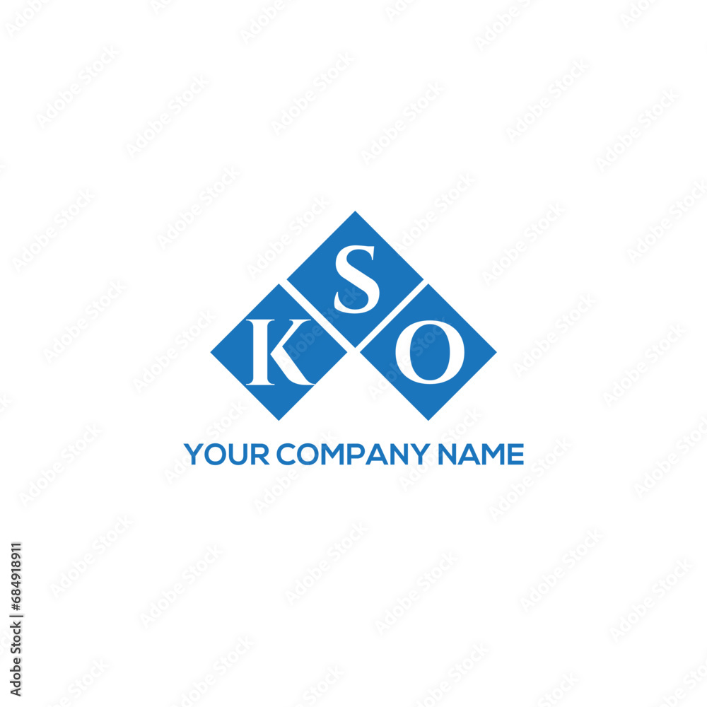 SKO letter logo design on white background. SKO creative initials letter logo concept. SKO letter design.
 - obrazy, fototapety, plakaty 