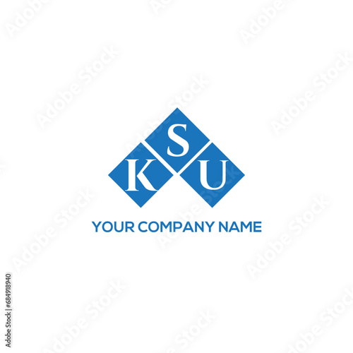 SKU letter logo design on white background. SKU creative initials letter logo concept. SKU letter design.
