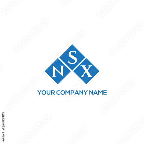 SNX letter logo design on white background. SNX creative initials letter logo concept. SNX letter design. 