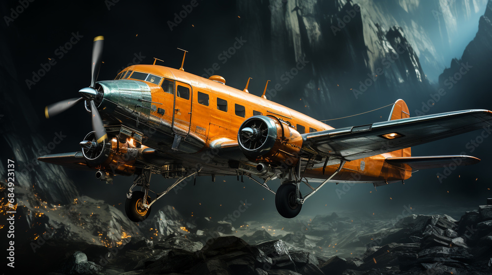 3d realistic transport aircraft 3d realistic transport aircraft