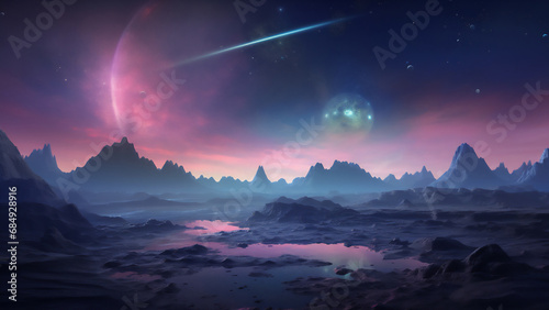 Interstellar Dreamscape Vista  © LANGSSI