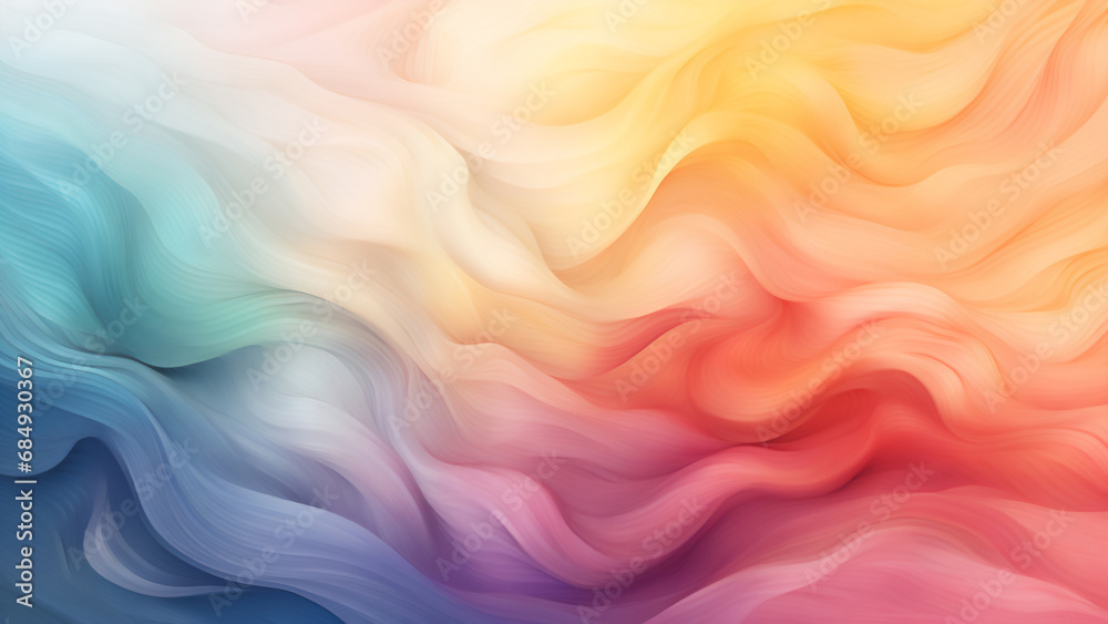 Waves of Color: Vibrant Abstract
