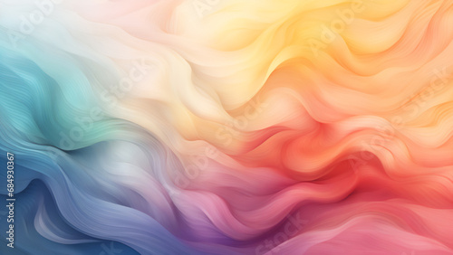 Waves of Color: Vibrant Abstract 
