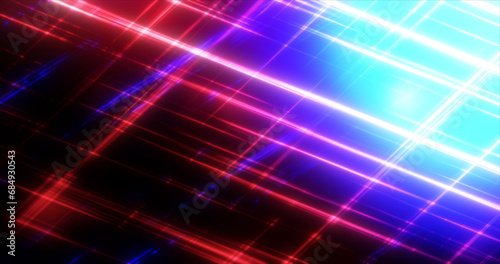 Abstract futuristic background flying energy hi-tech magic glowing bright lines
