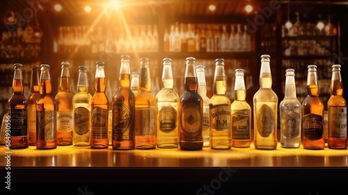 liquid gold beer drink bottle showcase this illustration bar beverage  closeup refreshment  black object liquid gold beer drink bottle showcase this