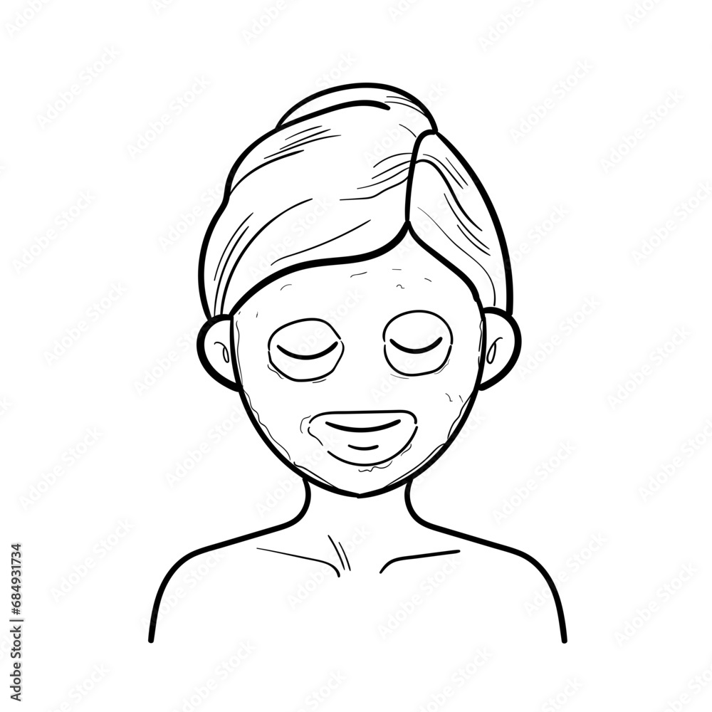 Hand Drawn Spa and Massage Doodle Set Hand Drawn Spa and Massage Doodle Set