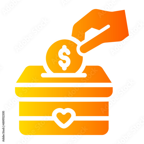 donation Gradient icon
