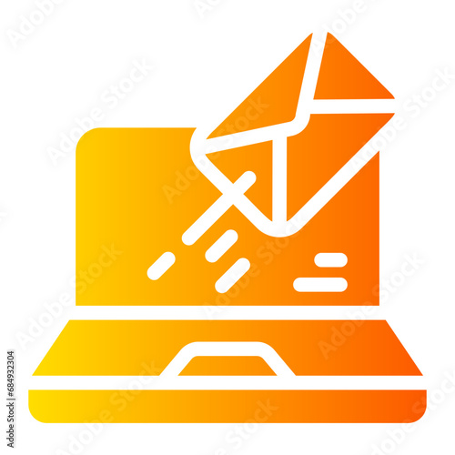 email Gradient icon