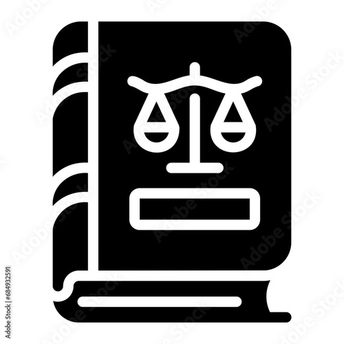 law book Solid icon