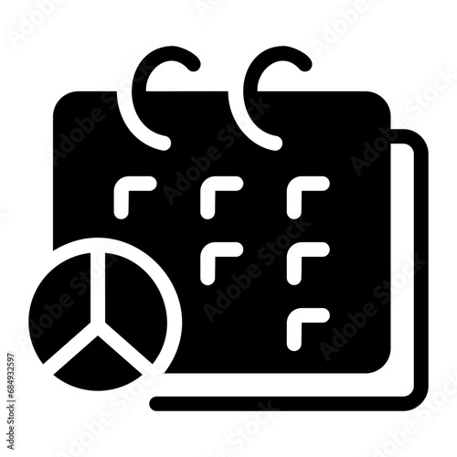 peace day Solid icon