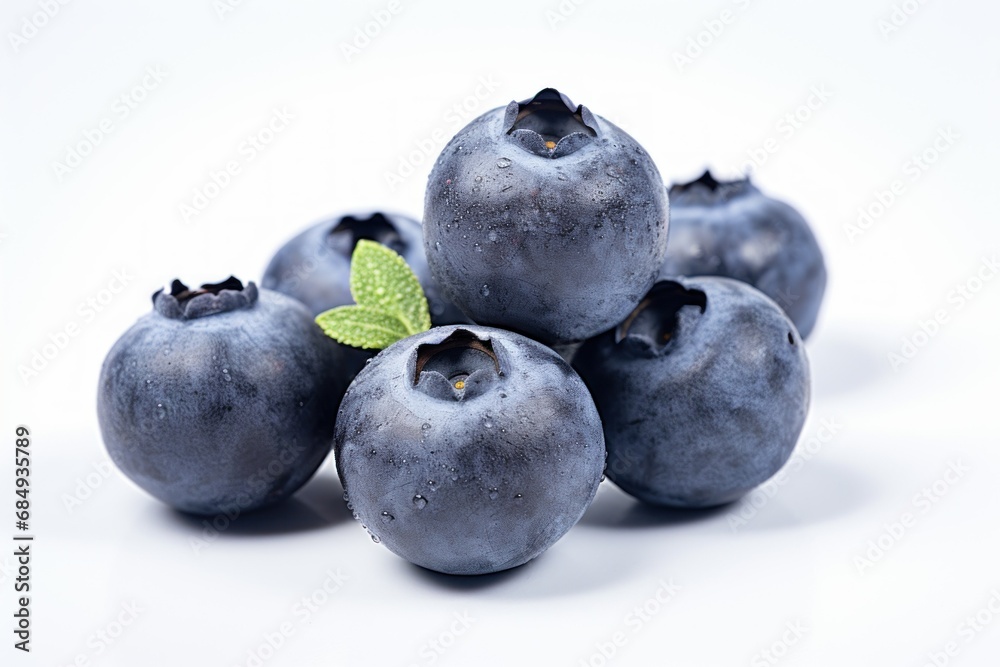 Fresh ripe tasty Organic blueberries