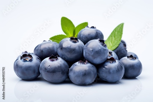 Fresh ripe tasty Organic blueberries