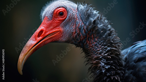 Close up of vulture