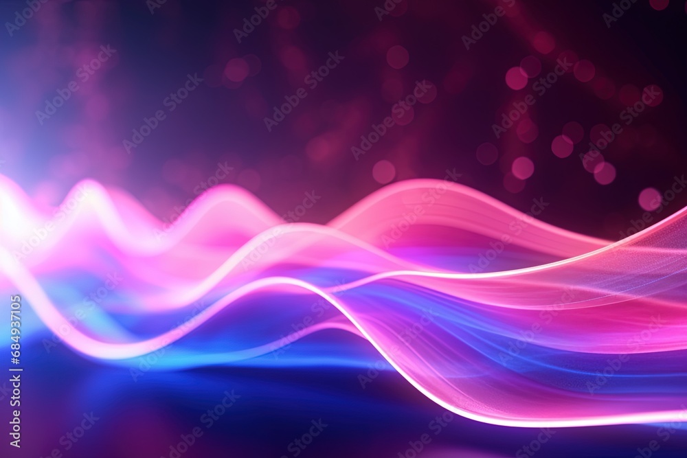 abstract futuristic background with pink blue glowing neon moving high speed wave lines and bokeh lights. Data transfer concept Fantastic wallpaper abstract futuristic background with pink blue glowing neon moving high speed wave lines and bokeh lights. Data transfer concept Fantastic wallpaper