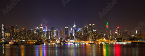 Manhattan midtown panorama
