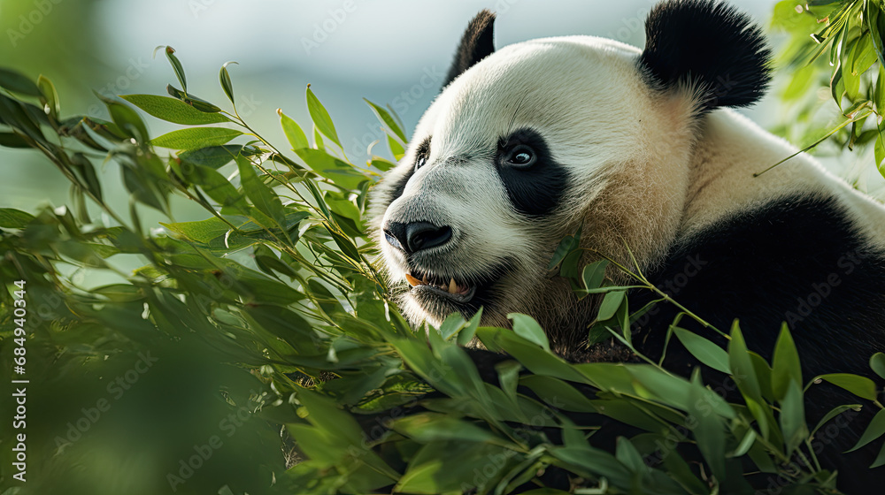 Fototapeta premium Giant panda bear