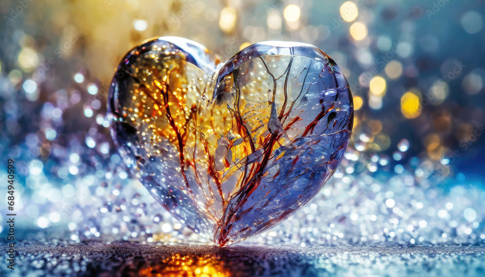 ガラスのハート_03(glass heart_03,Generative AI)