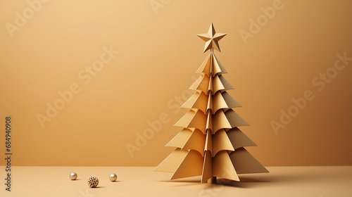AI art Christmas themed background クリスマスがテーマの背景