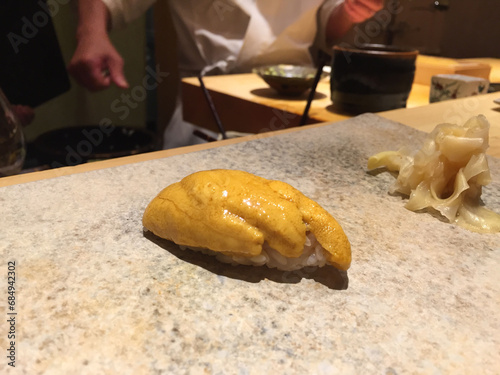 신선하고 맛있는 스시 일본 오마카세
