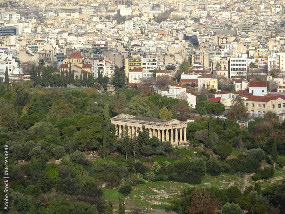 古代アゴラのヘファイストス神殿　Ναός του Ηφαίστου　Temple of Hephaestus