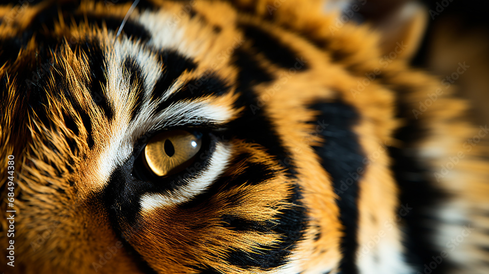 close up of a tiger HD 8K wallpaper Stock Photographic Image 