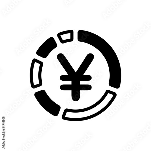 株式投資・資産運用ベクターアイコンイラスト / ポートフォリオ