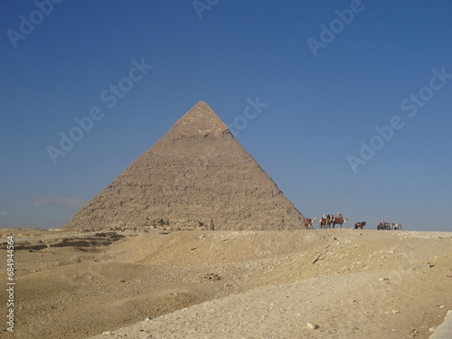                                                                                           The Pyramid of Khafre  Giza  Egypt 