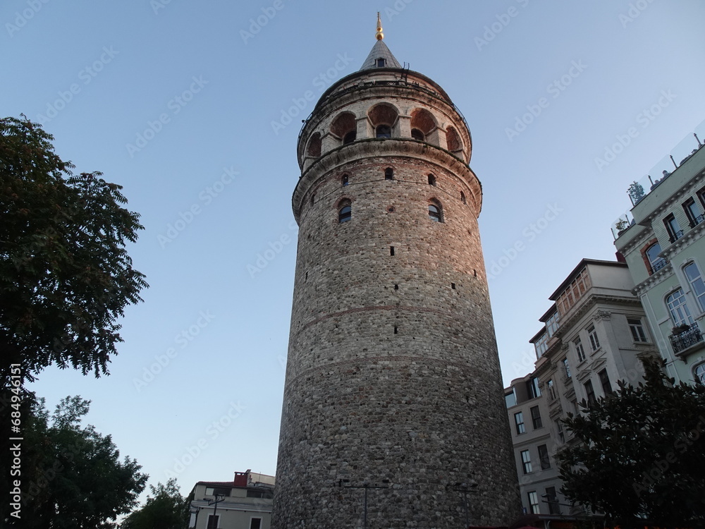 ガラタ塔　イスタンブール・トルコ　Galata Kulesi　Istanbul, Turkey