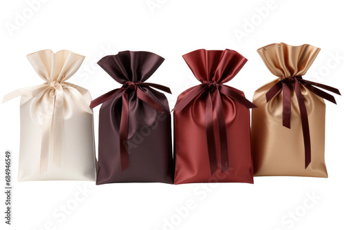 Sweet Surprises: The Art of Decorating Favor Bags Isolated on Transparent Background photo