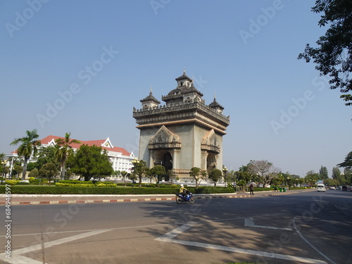 パトゥーサイ ラオス・ビエンチャン ປະຕູໄຊ Laos, Vientiane