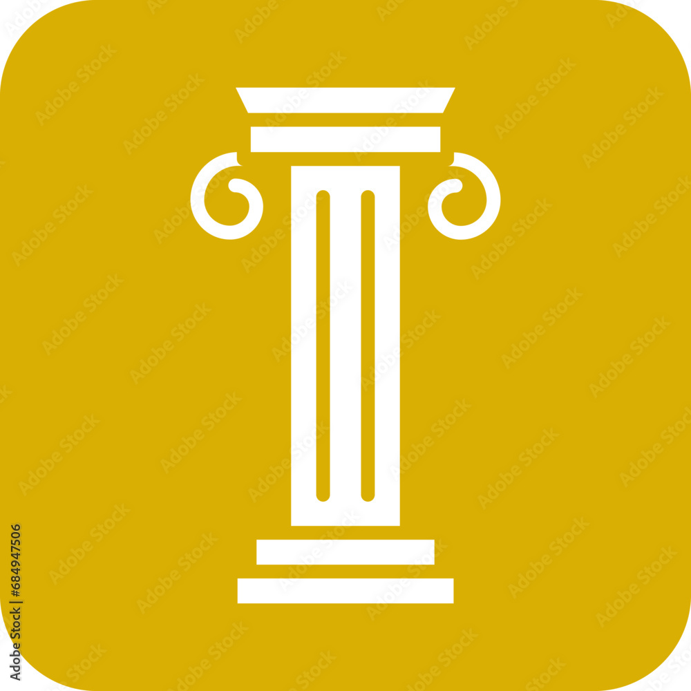 Vector Design Pillar Icon Style Vector Design Pillar Icon Style