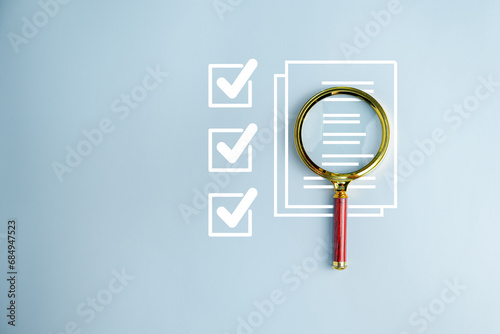 Prepare check and approve concepts. Document management, paperless