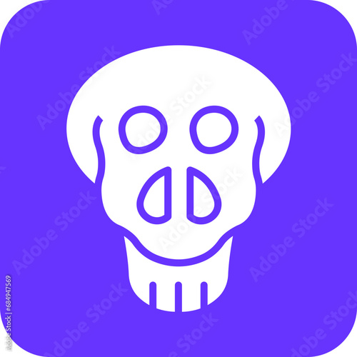 Vector Design Skull Icon Style