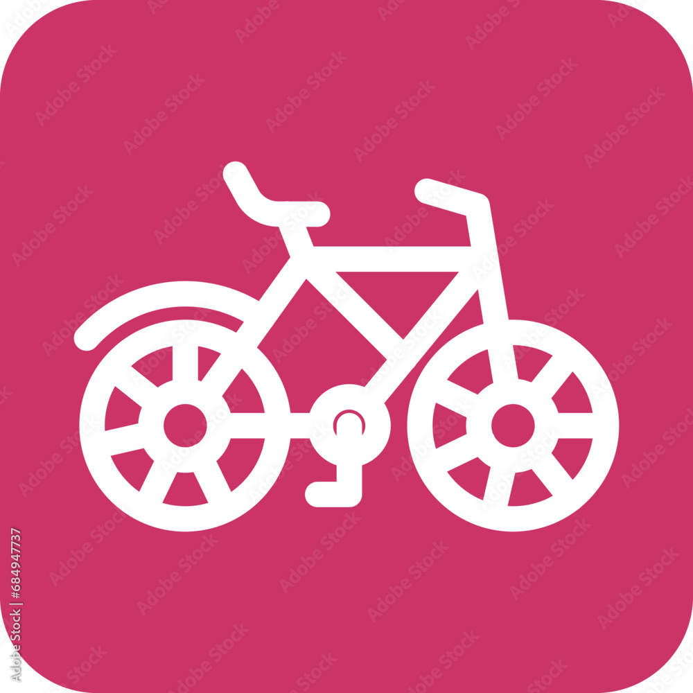 Vector Design Bicycle Icon Style Vector Design Bicycle Icon Style