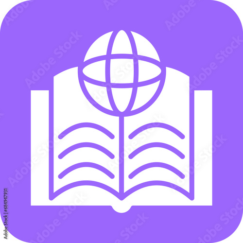 Vector Design Encyclopedia Icon Style