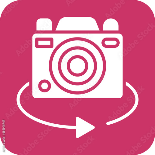 Vector Design Front Camera Icon Style