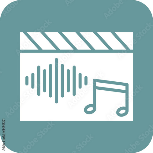 Vector Design Soundtrack Icon Style