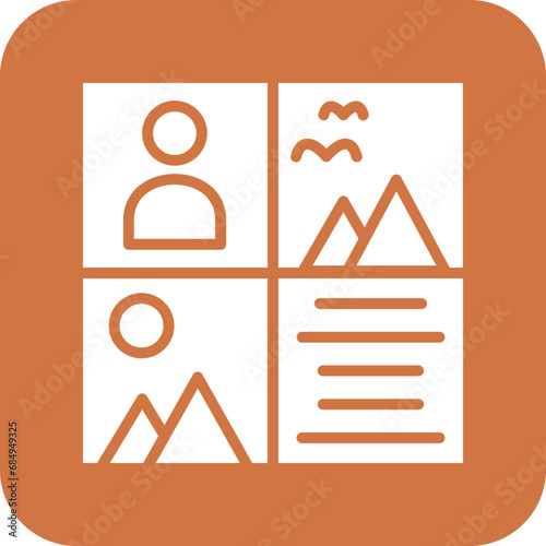 Vector Design Storyboard Icon Style