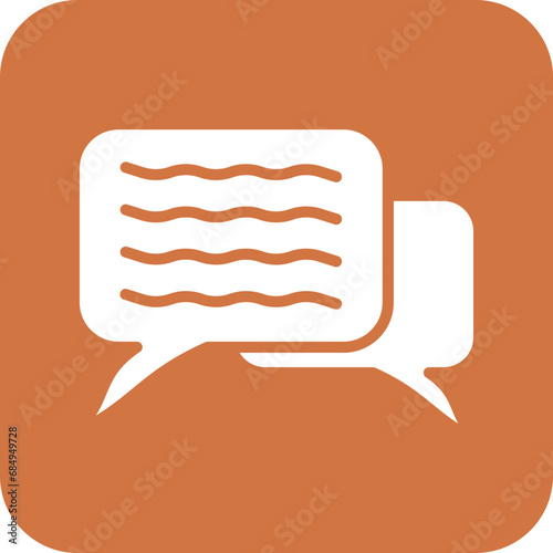 Vector Design Chat Icon Style